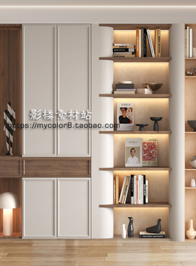 3D直播间背景 影楼摄影网红主播背景 壁纸壁画素材大图24-06