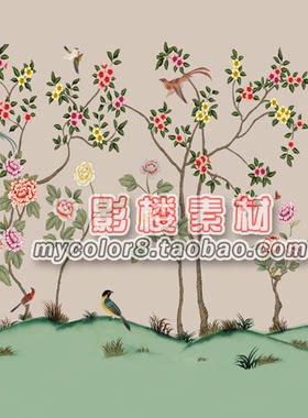 mycolor8 婚纱 影楼摄影背景 盘子女人 古装背景 素材大图16-325