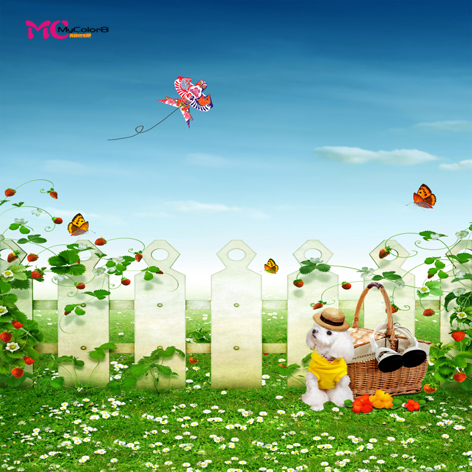 mycolor8 PS原创  婚纱 影楼摄影背景 儿童背景 素材图片14-509