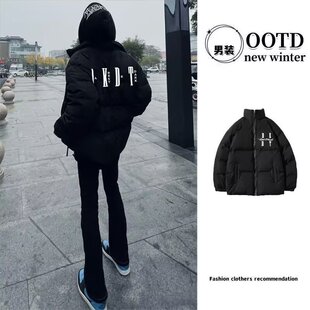 【美式棉衣】立领棉服外套男女冬季加厚保暖情侣面包服男生过冬