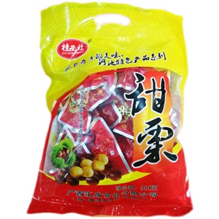 即食零售坚果广西河池板栗栗子桂西北甜栗独立小包装甜栗500g
