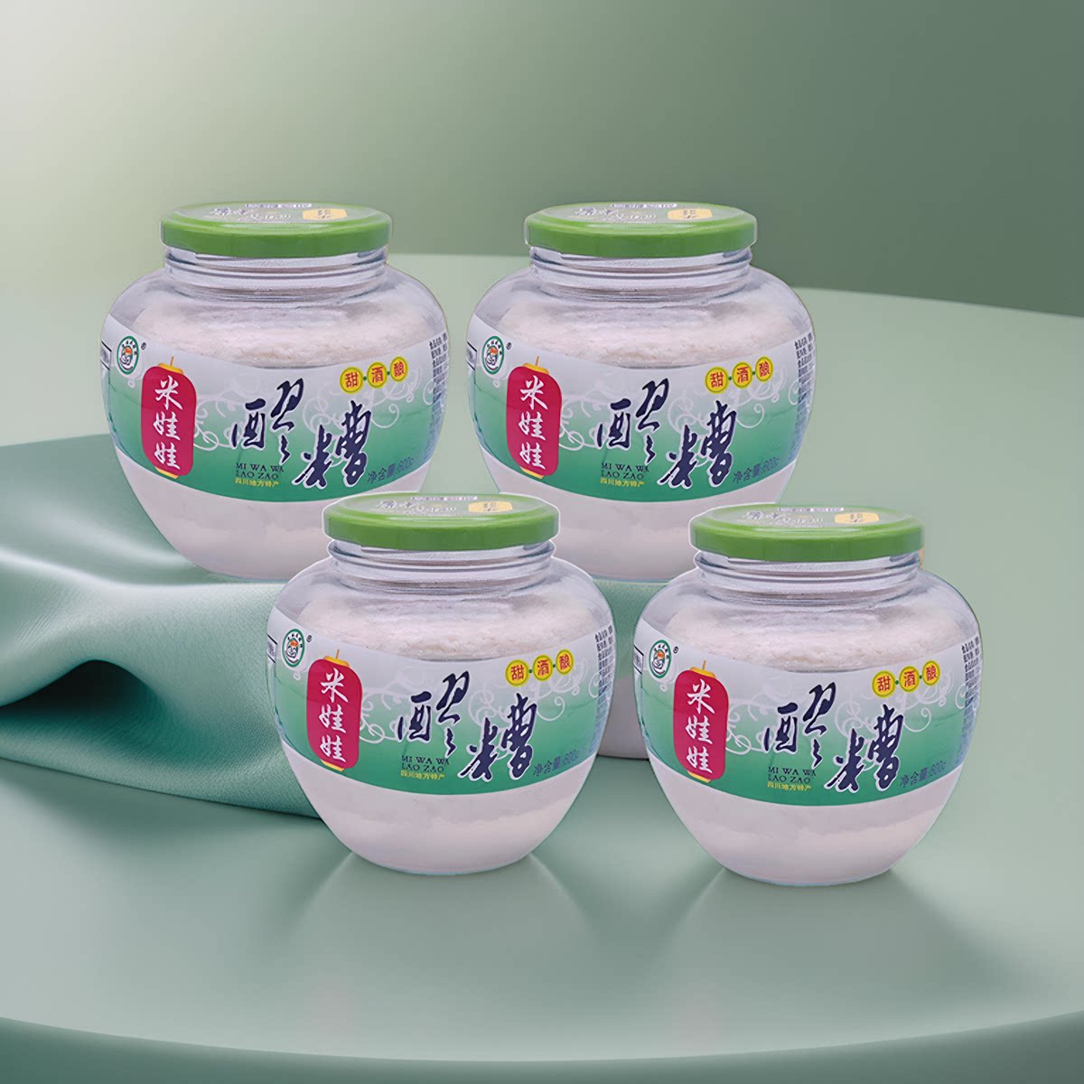 [多瓶]米娃娃醪糟600g甜米酒酿月子糯米曲汁四川特产正宗特色调味