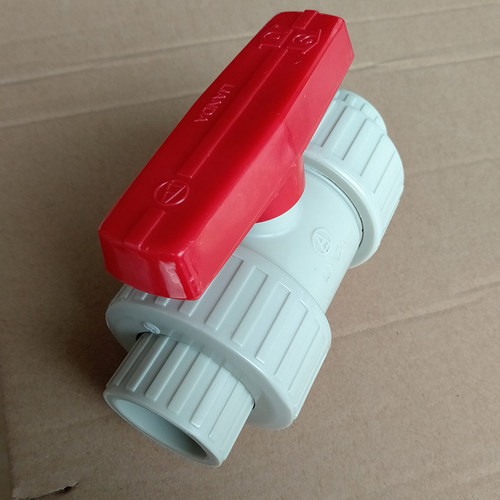 三联达 给水阀门 PP双由令活接球阀 DN65 75mm 2.5寸 化工耐酸碱