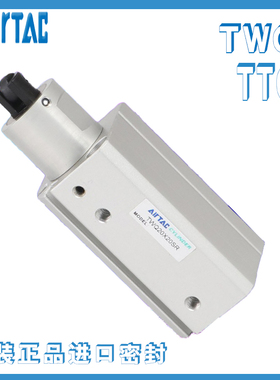 现货亚德客阻挡气缸TWQ/TTQ32X10X15X20X25X30-SC-SB-SR-KF带自锁
