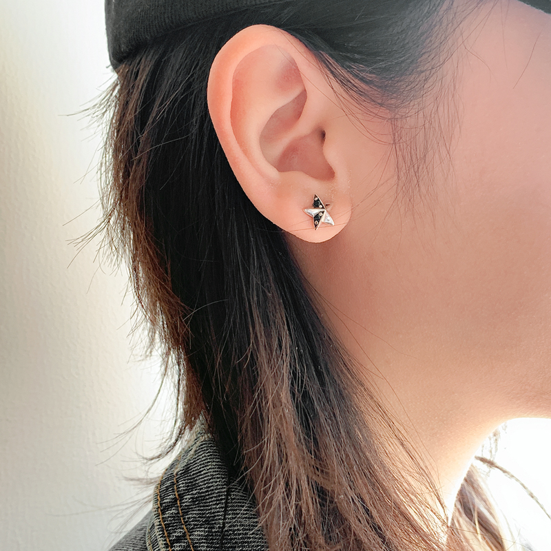 星星耳钉轻奢温柔系氛围感拉满