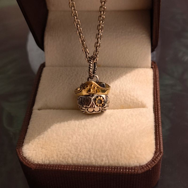 女士纯银小动物吊坠红包