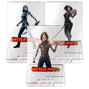 卡漫嘉园 阿丽塔战斗天使Alita电影周边亚克力透明手机支架礼物品