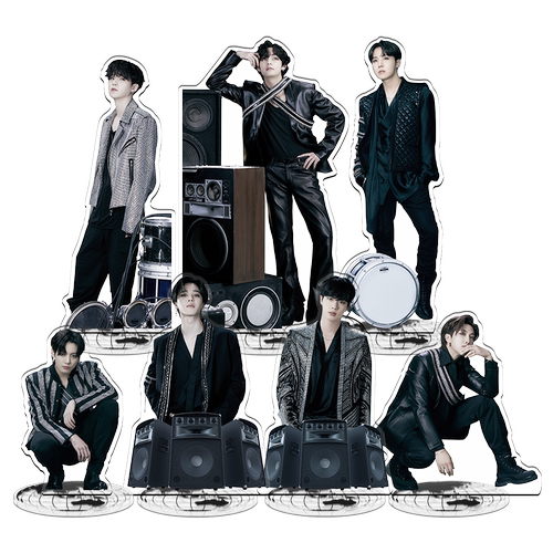 夹层精雕防弹少年团SUGA金泰亨V朴智旻郑号锡BTS7V周边立牌礼物品