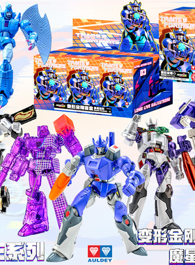 奥迪双钻变形金刚盲盒AAE系列第3弹魔星迫近可动人偶惊天破玩具新