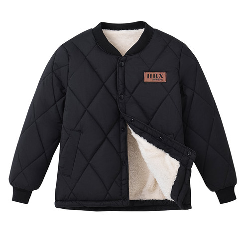 冬季款儿童一体棉服内胆加绒加厚中大童男童女童棉袄学生校服神器