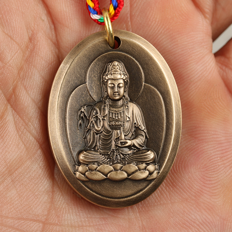 净瓶观音原创设计风吊坠
