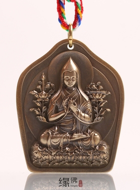 紫铜佛牌原创设计风嘎乌盒