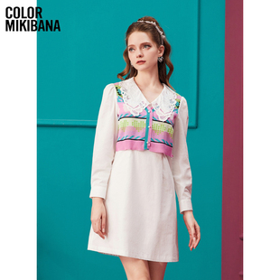 MIKIBANA米可芭娜甜酷千金秋季 连衣裙Y33OD9166 23年新款