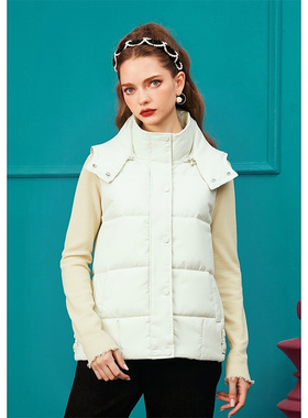 【直播专享】MIKIBANA连帽马甲（棉）J54TB3345