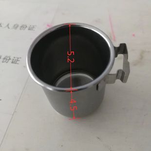 鸟食碗白钢鸟食罐不锈钢食盒蜡嘴麻料黄雀颠颏绣眼 1号10个包邮