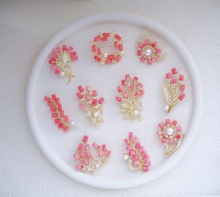 BALLET 锆石教师节礼物饰品 WAR百搭胸针珍珠明星同款