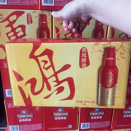 青岛啤酒鸿运当头一厂生产