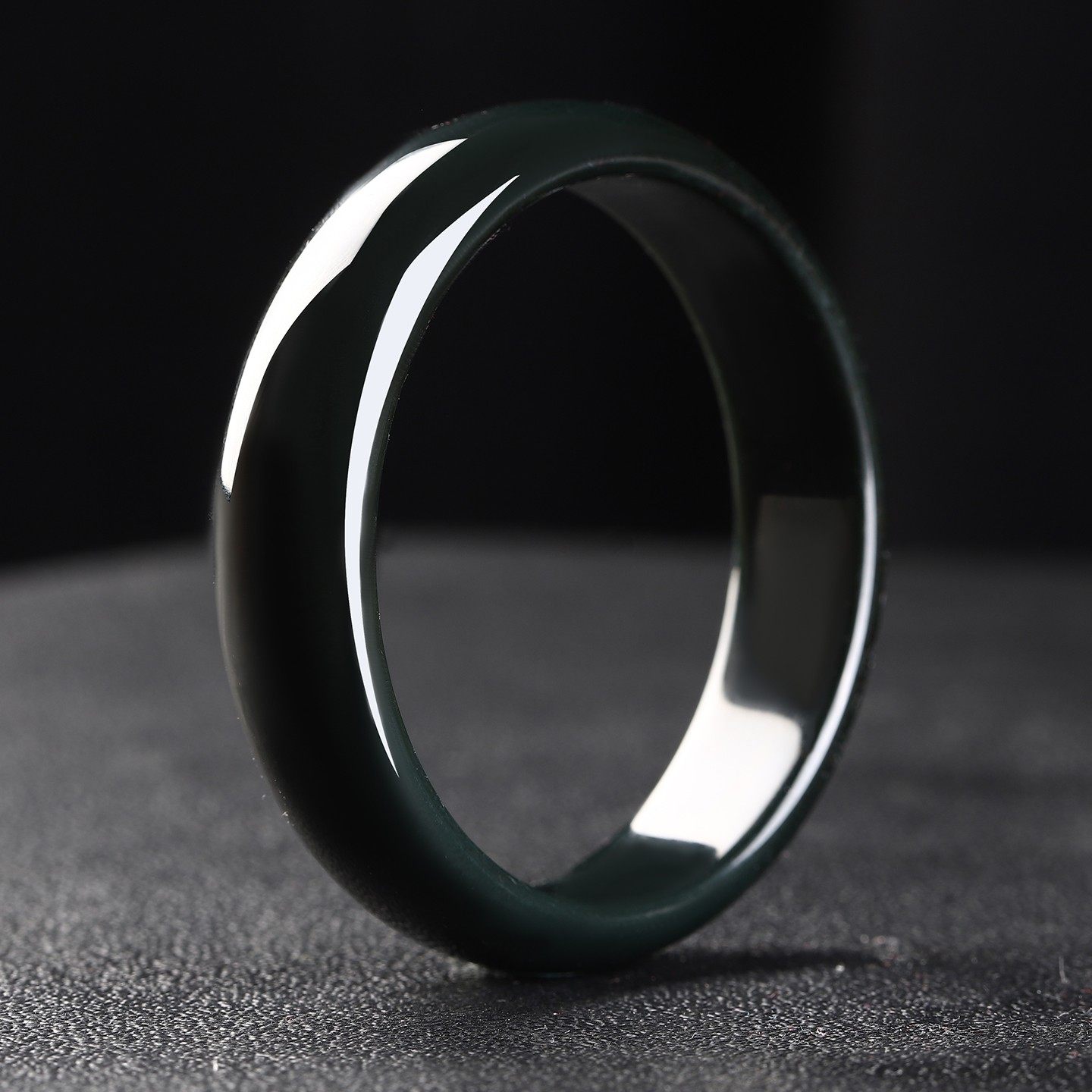 和田玉塔青玉一细料手镯