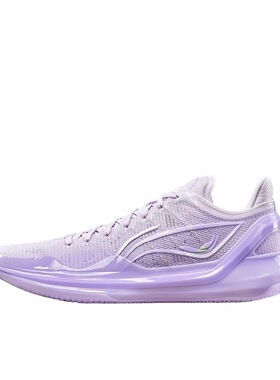 李宁李宁利刃4V2聚氨酯大底全掌支撑稳定减震回弹篮球鞋ABAU037-2