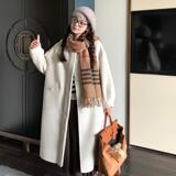 双面毛呢大衣女2025秋连帽韩系赫本风学生气质小个子呢子斗篷外套，女装毛呢外套，昱儿e优优