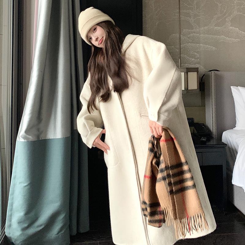 新品现货韩版双面呢羊绒大衣浙宝B121-货号2469-P265-K378,女装毛呢外套,昱儿e优优