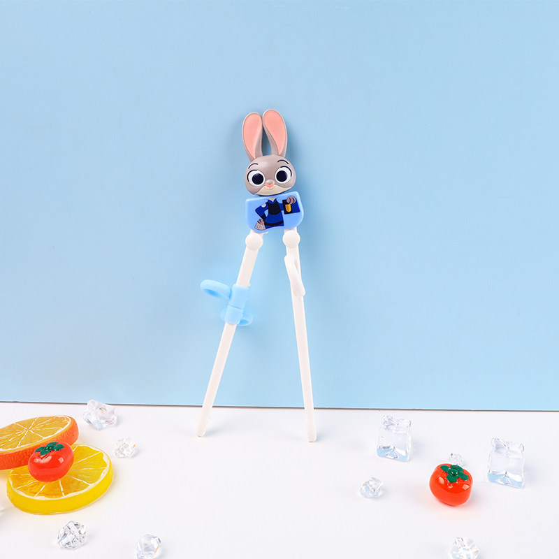 迪士尼疯狂动物城卡通兔子儿童学习筷宝宝训练筷硅胶安全学习筷新,婴童用品,儿童筷子,淘宝优惠券,粉丝福利购,淘宝优惠卷