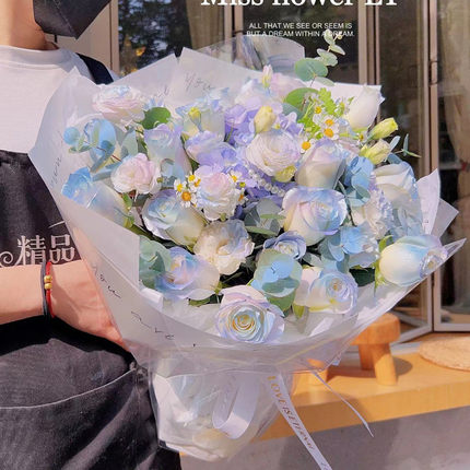 福州花店鲜花同城速递花束生日礼物送花上门混搭花束厦门花店送花