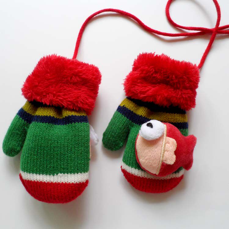 Gants pour enfants en acrylique - Ref 2146027 Image 4