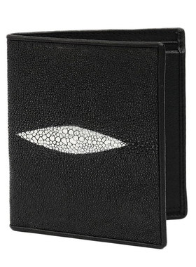 stingray 黄貂鱼泰国珍珠鱼皮男士式竖款钱包夹驾驶套夹厂价直销