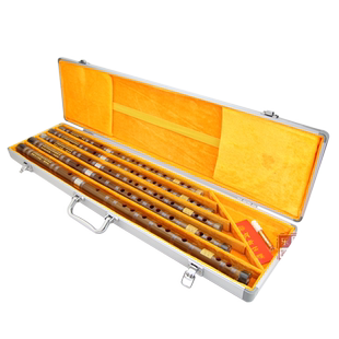 爵泰三支四支五支装铝合金箱银白色笛箱铝盒横笛笛子竹笛乐器包装