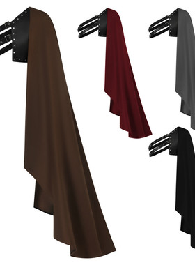 2026中世纪骑士披风万圣节cosplay战斗欧美奇幻角色扮演