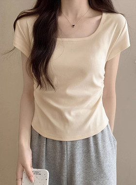 弯刀裤女夏季薄款直筒宽松小个子灰色休闲冰丝运动阔腿裤女