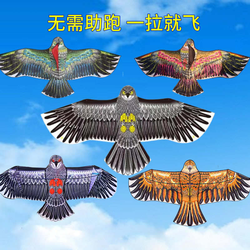 潍坊老鹰风筝网红国潮