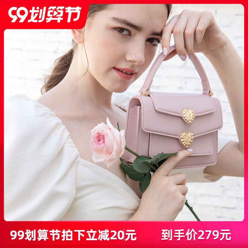 小mk女包斜挎包小众设计原创百搭秋冬款Mirgam kosel冬天包包女