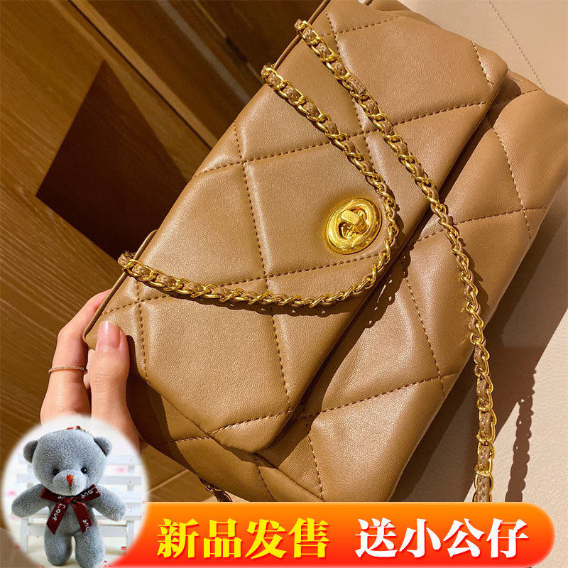 mirgam kosel小mk菱格链条包斜挎2020新款情人节限定小众包包质感