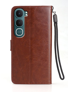 适用VIVOY200 4G手机壳皮夹保护套6.67英寸外壳翻盖v0iv硅胶v0vi磁扣vivi男士wiwo防摔vovo钱包款viov潮女vov