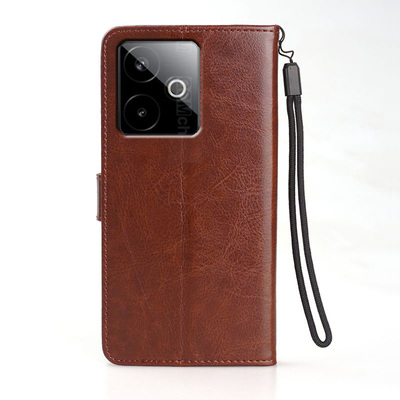 适用Narzo70 Turbo手机壳翻盖RMX5003保护套6.67英寸REALME Narzo 70 Turbo外壳皮夹relame膜reaime插卡relme