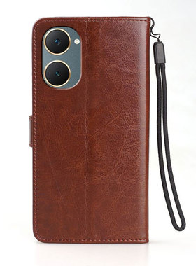 适用VIVOY18T手机壳翻盖VIVOV2408外壳皮夹保护套6.56英寸viuo男士v0iv钱包款v0vi防摔vovo磁扣vivi软壳wiwo?