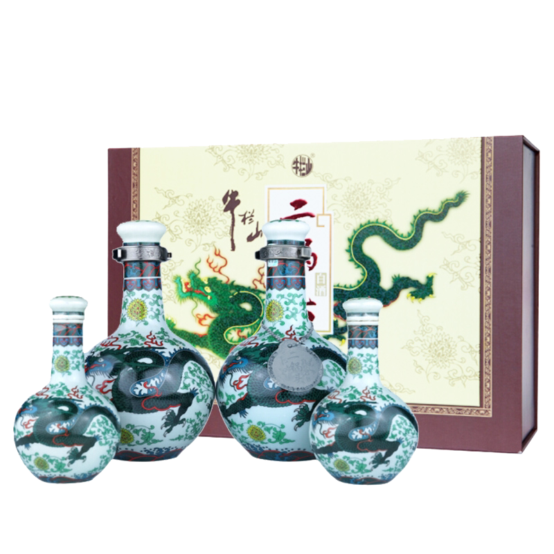 牛栏山二锅头珍品30青龙礼盒装