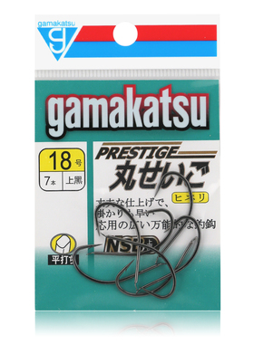 伽玛卡兹雷霆丸世黑鱼钩日本进口伽马有倒刺C1MA2垂钓钩