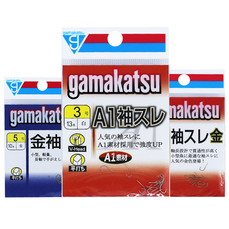 伽玛卡兹A1袖高碳钩无倒刺鲫鱼钩伽马卡兹C1SD0A1袖白金袖垂钓钩