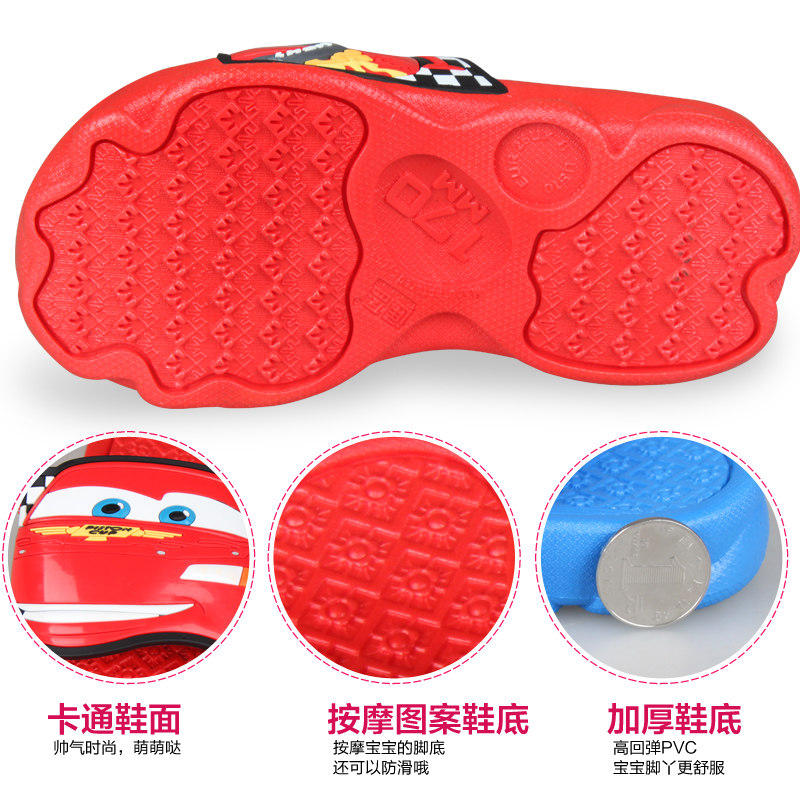 Pantoufles enfants en autre DISNEY pour été - semelle plastique - Ref 1033068 Image 3