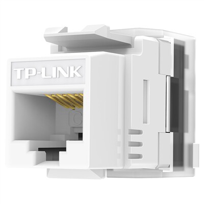 TP-LINK TL-EJ602F六类工程级镀金版千兆网络信息模块180度免打线