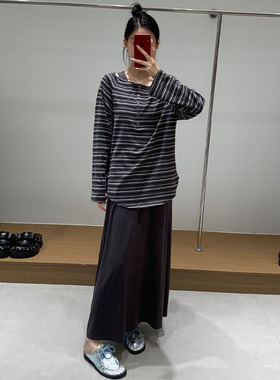 AVVENN | 25设计师品牌新款 25SS夏季时尚长袖连衣裙