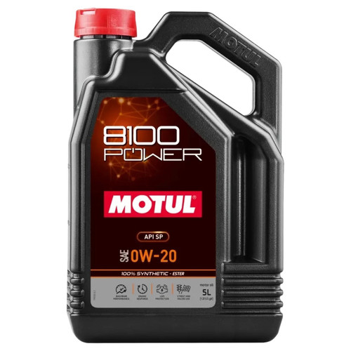 摩特MOTUL脂金8100 POWER 脂类全合成机油 SP 0W-20/5W-30 1L/5L
