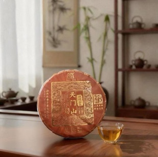 2023年玫瑰金系列天门山高杆古树茶 357克 普洱生茶