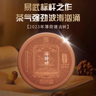 2023年玫瑰金系列薄荷塘高杆古树 普洱生茶 357克