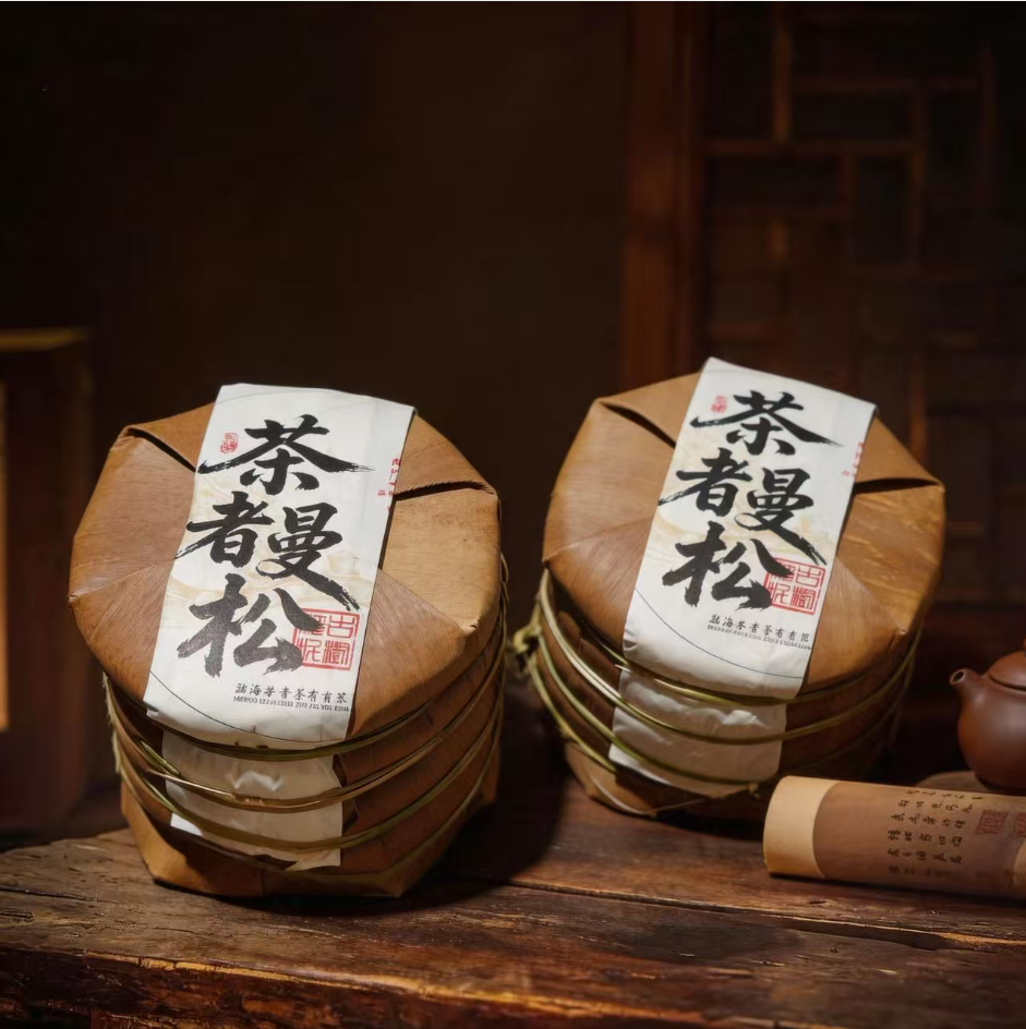 【整箱批发】茶者2026年曼松古树云南普洱茶生茶 送礼200克*10片