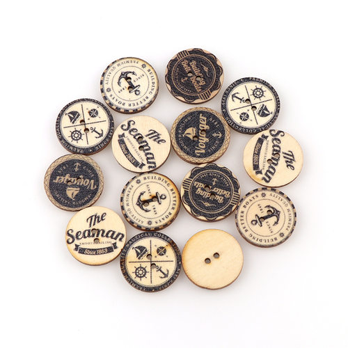 50粒/包20/25mm经典手工纽扣圆片