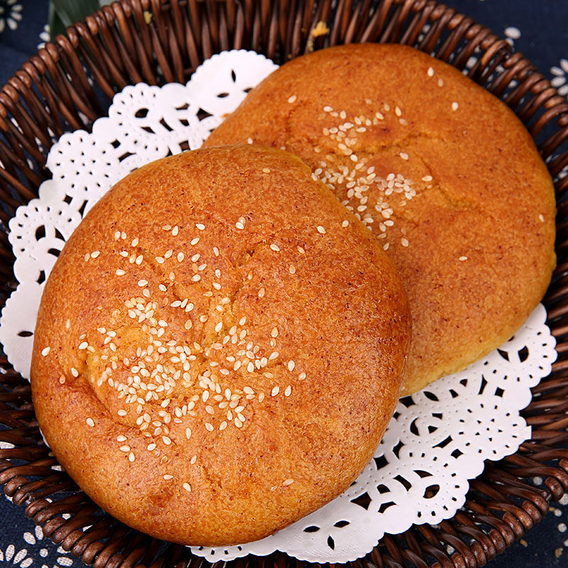 内蒙丰镇风味青城杨老马大林蜂蜜月饼200g混糖胡麻油包邮焙子干货
